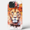 Suche nach lion iphone hüllen Aquarell