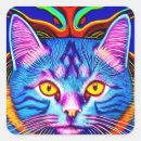 Suche nach blaue augen katze aufkleber Cartoon