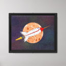 Suche nach rakete leinwandbilder Planet