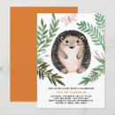 Suche nach niedlicher igel einladungen Aquarell