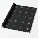 Suche nach schwarzes geschenkpapier Mit monogramm