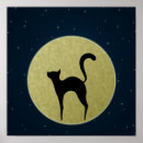 Suche nach katze und mond poster Tiere