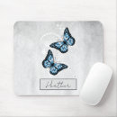 Suche nach blauer schmetterling mousepads Für sie
