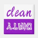 Suche nach sauber schmutzig magnete Küchenmagnet