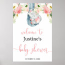 Suche nach elefant blumen poster basteln party Babydusche