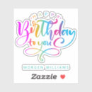 Suche nach glückwunsch aufkleber Glücklicher geburtstag