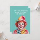 Suche nach lustige clowns einladungen Kinder
