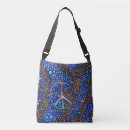 Suche nach frieden handtaschen Psychedelisch
