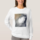 Suche nach tropischer wirbelsturm tshirts Satellitenansicht