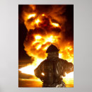 Suche nach feuerwehrmannes poster Flammen