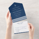 Suche nach nautical wedding einladungen Marineblau