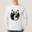 Suche nach schwarz weißer panda tshirts Jede person