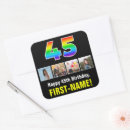 Suche nach 45 geburtstag aufkleber Jede person