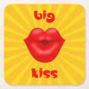 Suche nach rote lippen untersetzer Kuss