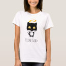 Suche nach schwarze katze tshirts Kätzchen