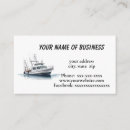 Suche nach fischerboot visitenkarten Fischerei