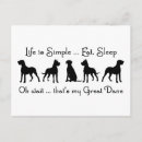 Suche nach great dane postkarten Großartig