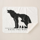 Suche nach schwarzer wolf decken Heulen