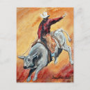 Suche nach rodeo postkarten Stier