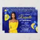 Suche nach königsblau und gelb einladungen Foto