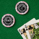 Suche nach monogramm poker chips Spieler