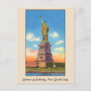 Suche nach statue of liberty postkarten Vintage