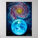 Suche nach erde poster Galaxie