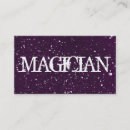 Suche nach magician visitenkarten Unterhaltung