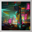 Suche nach cyberpunk poster Abstrakt