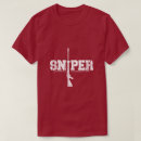 Suche nach scharfschützen tshirts Militär