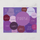 Suche nach liebe und hass postkarten Farbe