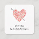 Suche nach liebe zum strick visitenkarten Stricker