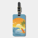 Suche nach surfer gepäckanhänger Meer