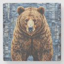 Suche nach braunbären untersetzer Grizzlybär