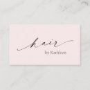 Suche nach haar stylist visitenkarten Minimal