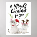 Suche nach funny christmas poster Katze