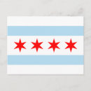 Suche nach illinois flagge postkarten Chicago