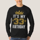 Suche nach 33 geburtstag tshirts Mann