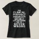 Suche nach pharmazeutisch tshirts Stelle