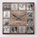 Suche nach black and white wanduhren Reclaimed wood