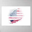 Suche nach us flagge poster Blau