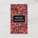 Suche nach herbst blätter visitenkarten Botanisch