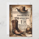 Suche nach cowboy party einladungen Junge