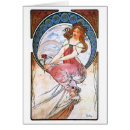 Suche nach alphonse mucha postkarten Vintag