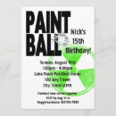 Suche nach paintball geburtstag einladungen Kugel