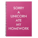 Suche nach rosa einhorn kleine notizbücher Für sie