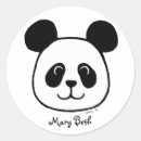Suche nach personalisierte panda aufkleber Kawaii