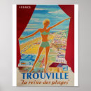 Suche nach trouville poster Vintag
