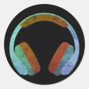 Suche nach musikfreunde aufkleber Kopfhörer