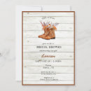 Suche nach cowboyhochzeit einladungen Cowboystiefel